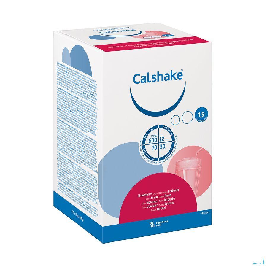 Calshake 87g Fraise/aardbei  -  Fresenius