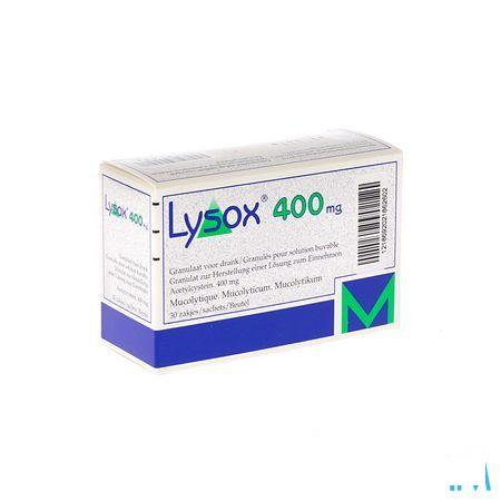 Lysox Gran Sachets 30x400 mg  -  Menarini