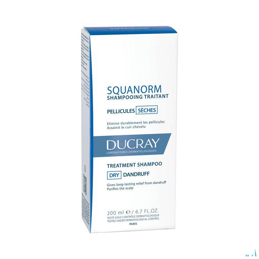 Ducray Squanorm Shampoo Droge Schilfers 200  ml Nf