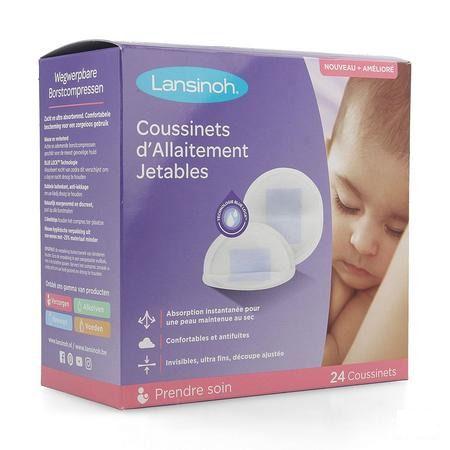 Lansinoh Wegwerpb.Borstkompressen Blue Lock Core24  -  Lansinoh Laboratories