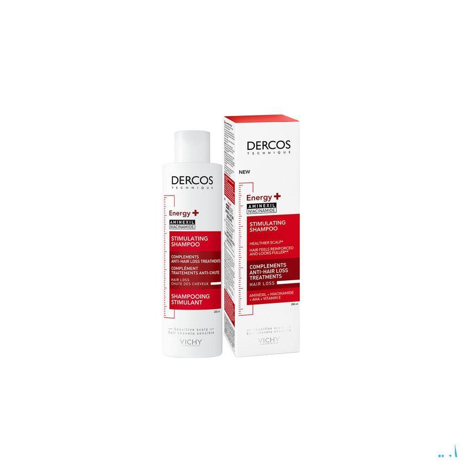Vichy Dercos Energy Shampoo Aminexil 200 ml  -  Vichy