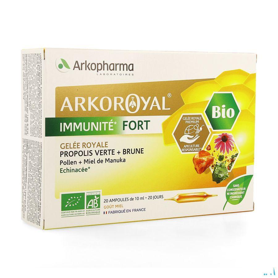 Arkoroyal Immuniteit Forte Bio Ampullen 20x10 ml  -  Arkopharma