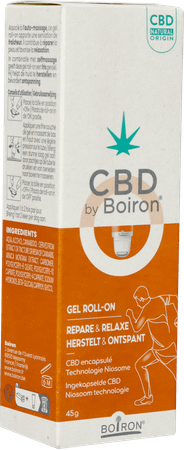 Cbd Gel Roll-On Reparateur & Relax ant 45 gr Boiron