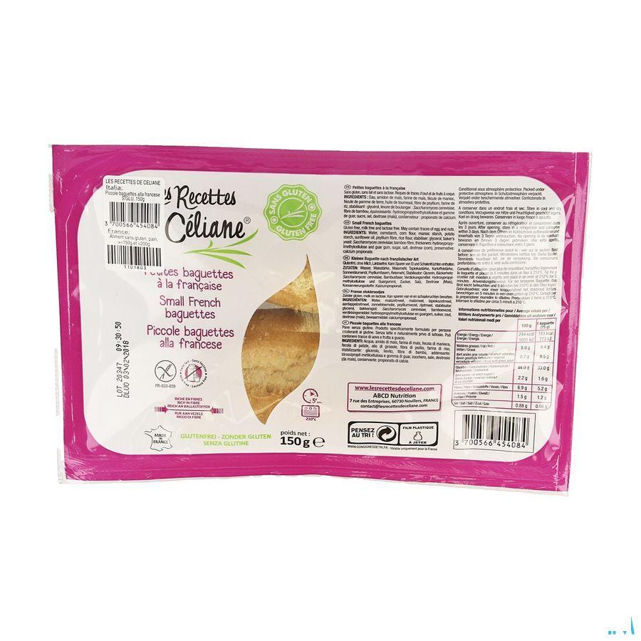 Celiane Franse Stokbroodjes 2x75 gr 4089  -  Revogan
