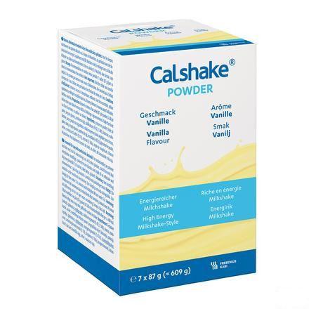 Calshake Vanille Sachet 7x87g 7951161  -  Fresenius