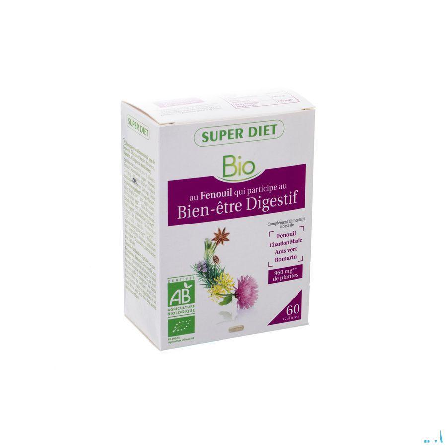 Super Diet Complexe Welzijn Lever Bio Capsule 60  -  Superdiet Laboratoires
