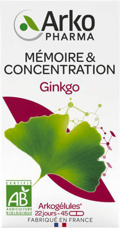 Arkogelules Ginkgo Bio Capsule 45