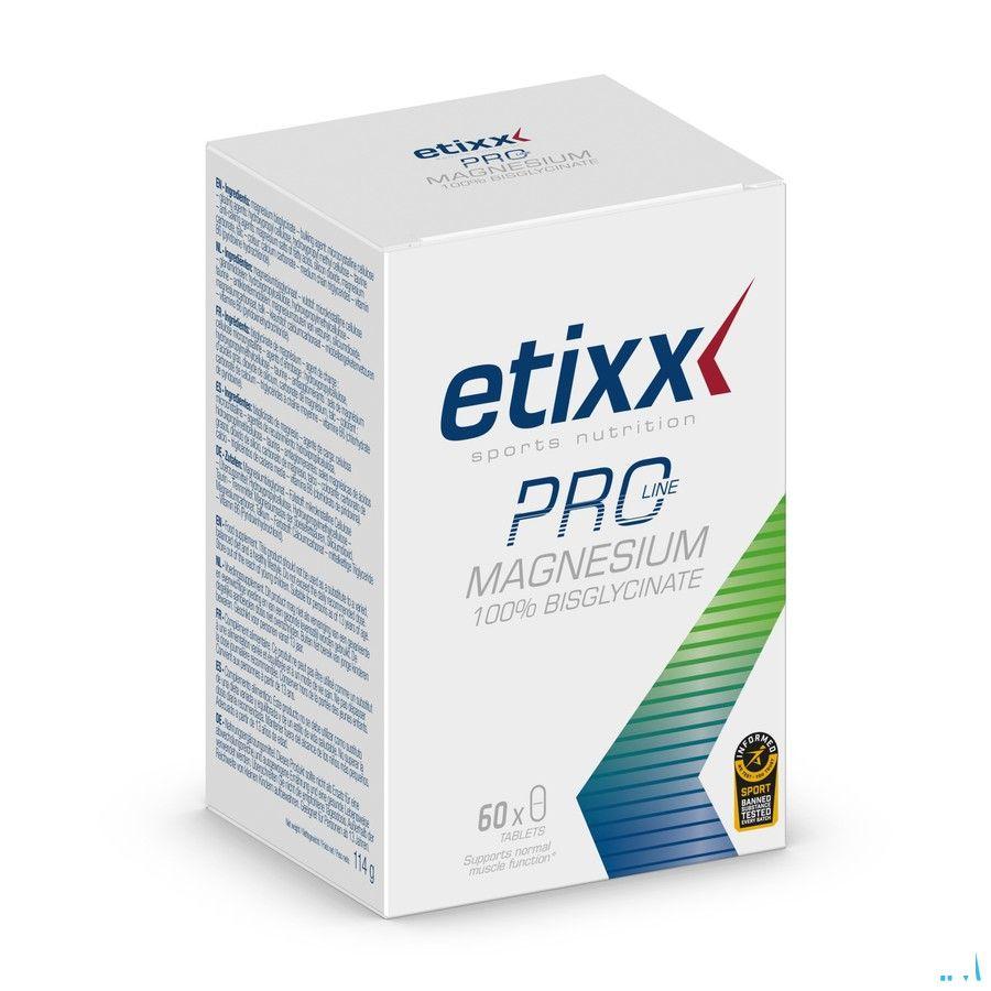 Etixx Magnesium 100% Bisglycinate Pro Line Comp 60