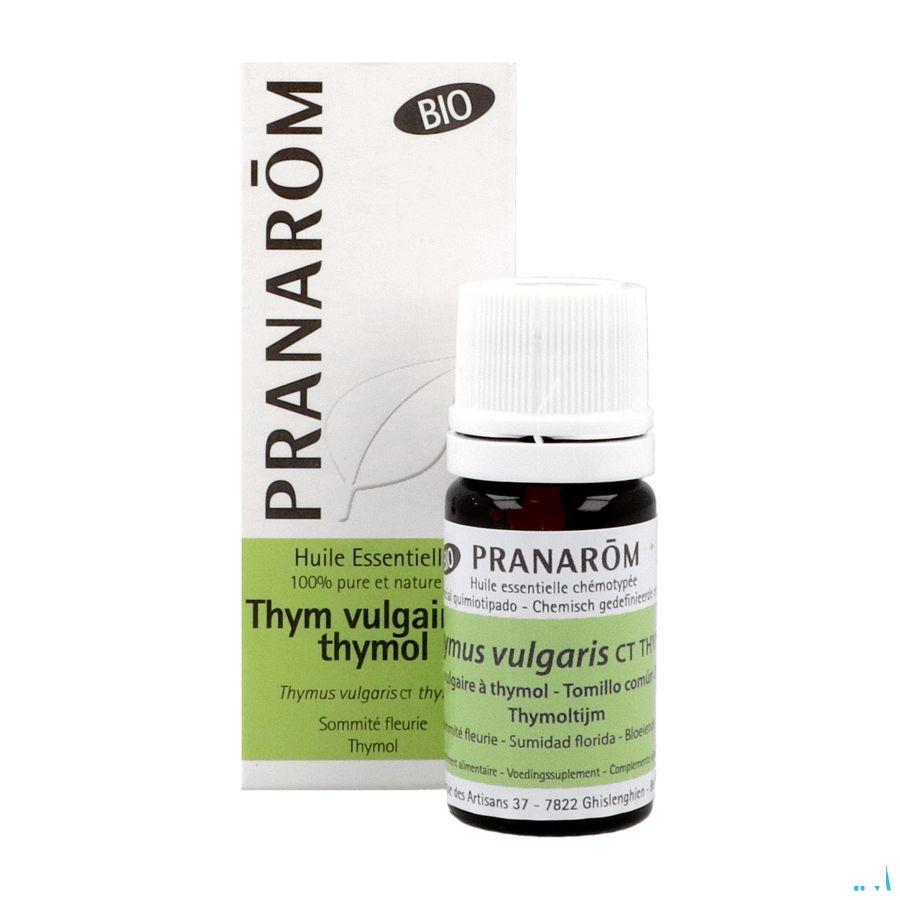 Tijm Vulg. Thymol Bio Essentiele Olie 5 ml  -  Pranarom