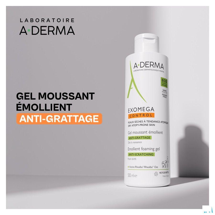 Aderma Exomega Control Gel Emolierend Flacon 500 ml  -  Aderma