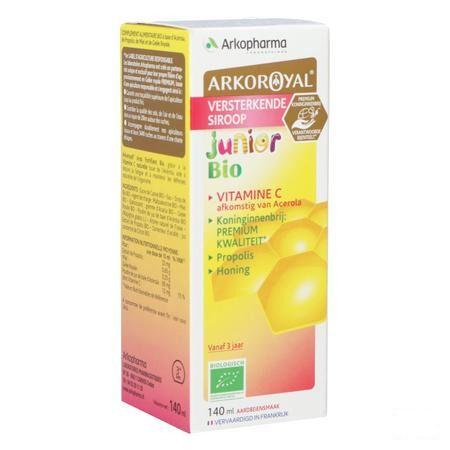 Arkoroyal Versterkende Siroop Junior Bio Fl 140 ml  -  Arkopharma