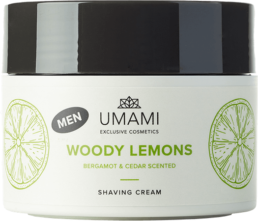 Umami Woody Lemons Bergamot&Ceder Men Shav.Cr 250 ml
