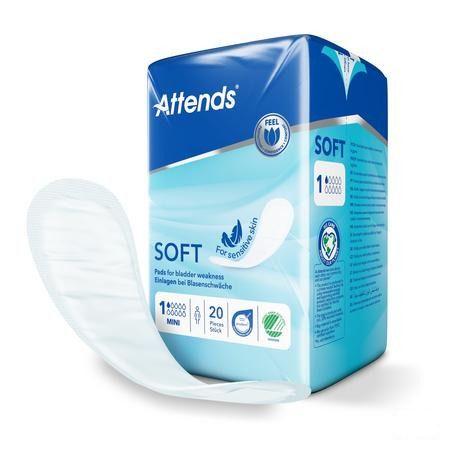 Attends Soft 1 Mini Inleg Anatom. 1x20