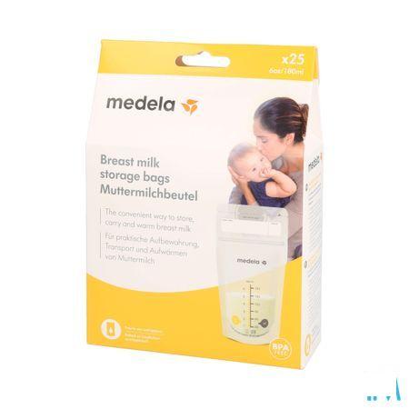 Medela Zakjes Voor Moedermelk 180  ml 25  -  Medela