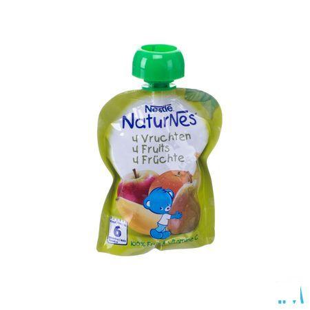 Nestle Naturnes 4vruchten 90 gr  -  Nestle
