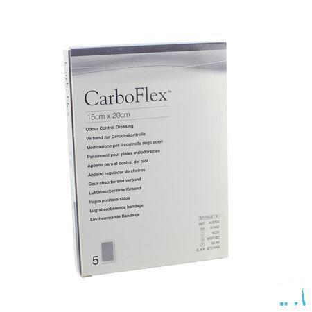 Carboflex Verband Abs.n/adh 15x20cm 5  -  Convatec
