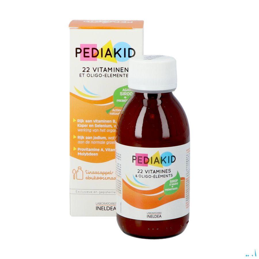 Pediakid 22 Vitamines Oligo Element. Solution  Flacon 125 ml