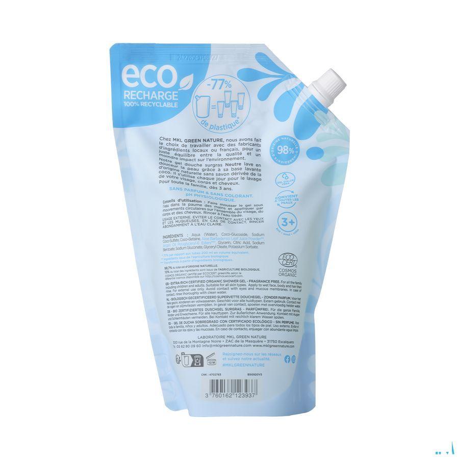 Mkl Douchegel Bio Z/Parfum Navulling 900 ml