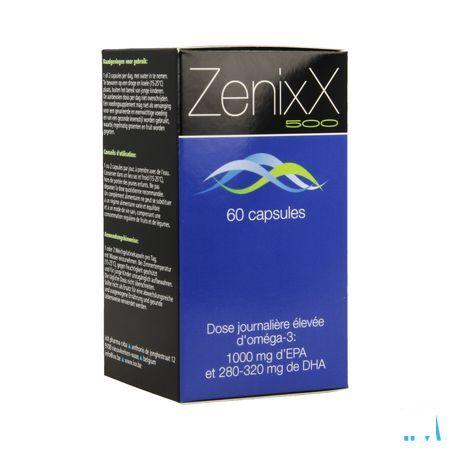 Zenixx 500 Capsule 60x 500 mg  -  Ixx Pharma