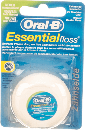Oral-B Floss Esssential Floss Mint Waxed 50m