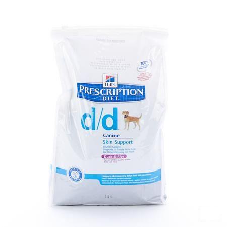 Hills Prescription diet Canine Dd Duck & rice 5kg 9118r 
