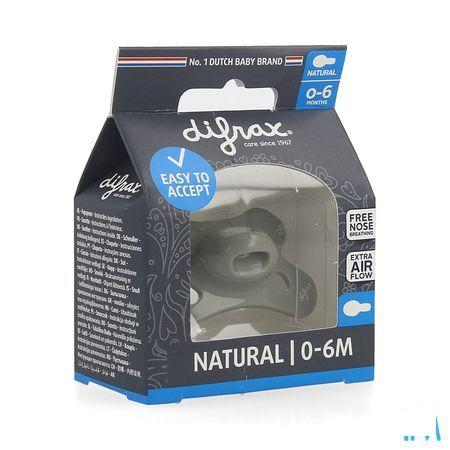 Difrax Fopspeen Natural 0-6M Uni/Pure Assorti