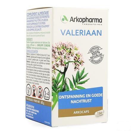 Arkocaps Valeriaan Plantaardig 150  -  Arkopharma