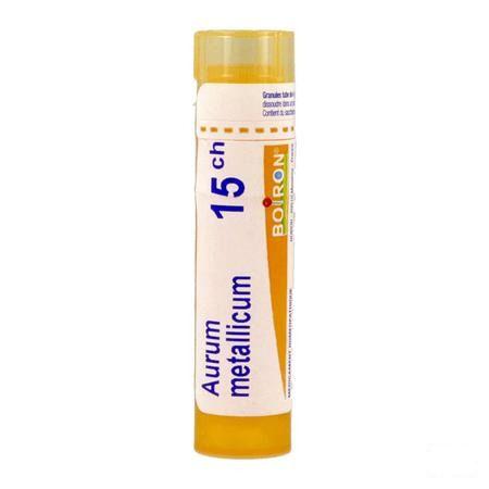 Aurum Metallicum 15CH Gr 4g  -  Boiron