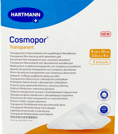 Cosmopor Transparent 9X10cm 5
