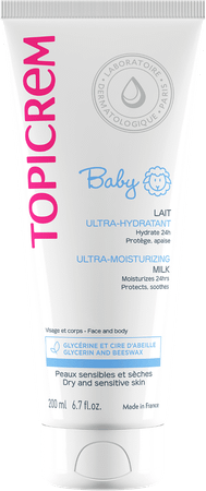 Topicrem Ultra Hydraterend Baby Melk 200 ml