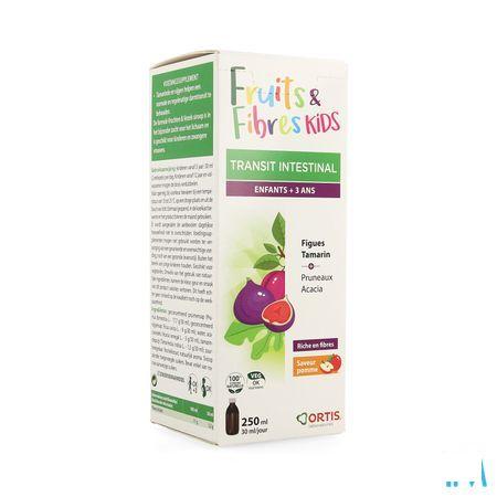 Ortis Fruits & Fibres Kid's Sirop 250 ml  -  Ortis