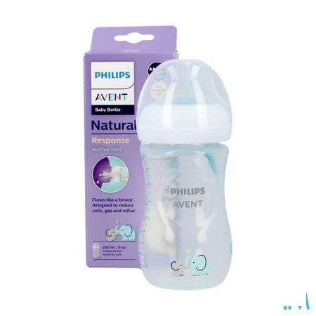 Philips Avent Natural Airfree Bib. Elephant 260 ml