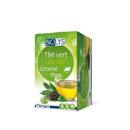 Biolys Groene Thee Zakjes 24  -  Tilman