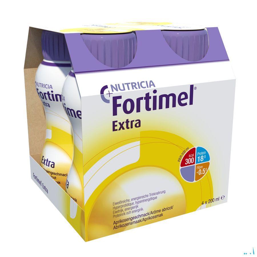 Fortimel Extra Abricot 4x200 ml 2505014  -  Nutricia