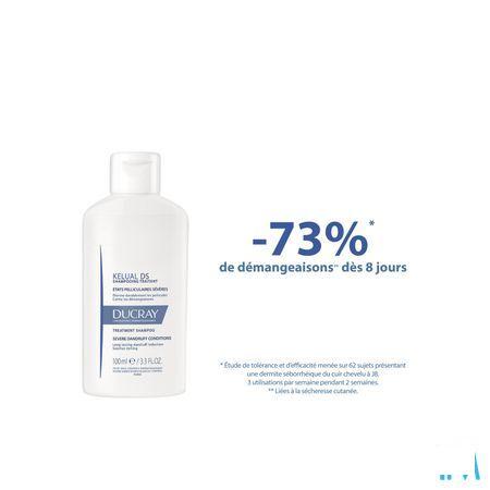 Ducray Kelual Ds Shampoo Verzorg. Hardnek. Roos 100 ml