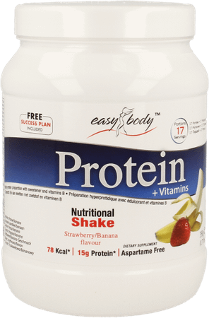 Easy Body Protein Strawberry/banana, 350 gr