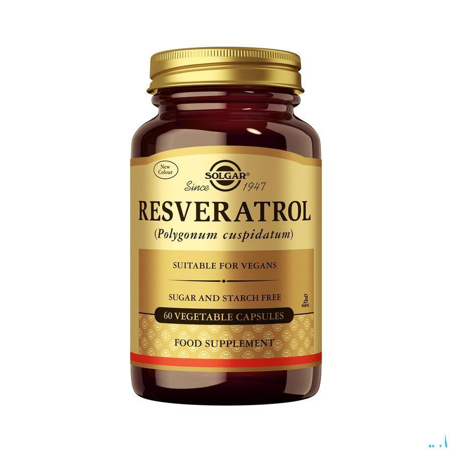 Solgar Resveratrol V-Caps 60  -  Solgar Vitamins