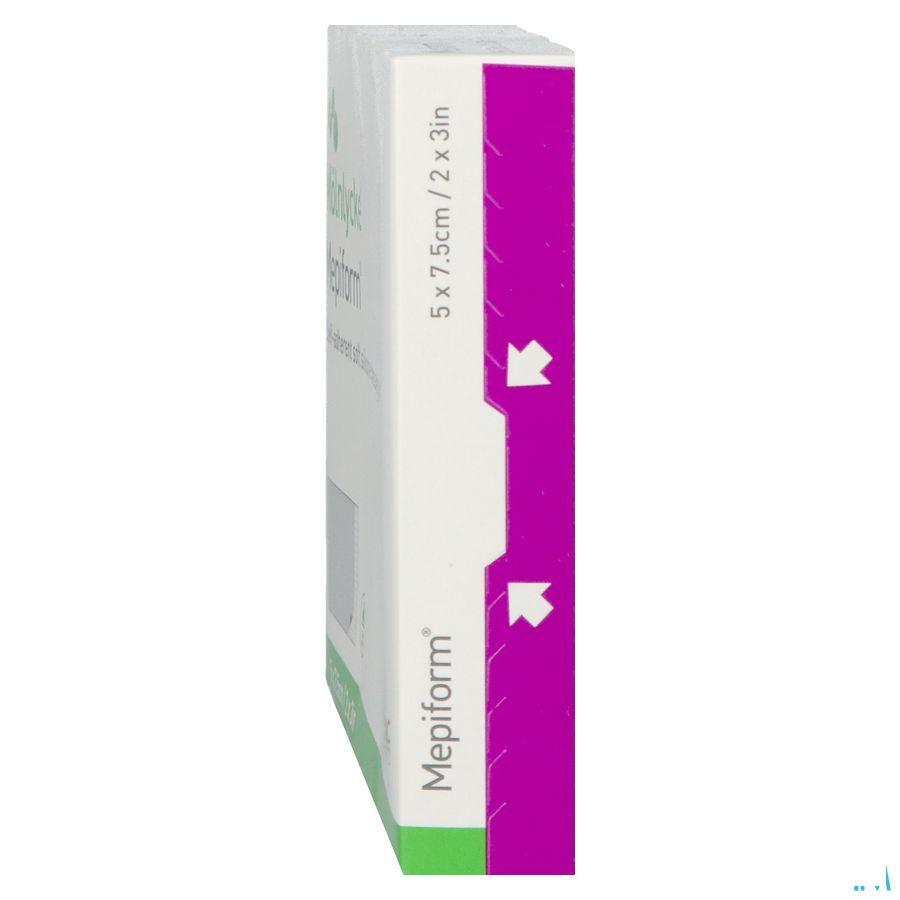 Mepiform Verband Adhesive Litteken Ster 5x 7,5cm 5 pc/st  293200  -  Molnlycke Healthcare