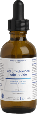 Biotics Jodium-vloeibaar 60 ml  -  Energetica Natura