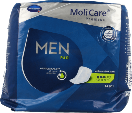 Molicare Premium Men Pad 3 Drops 14  -  Hartmann
