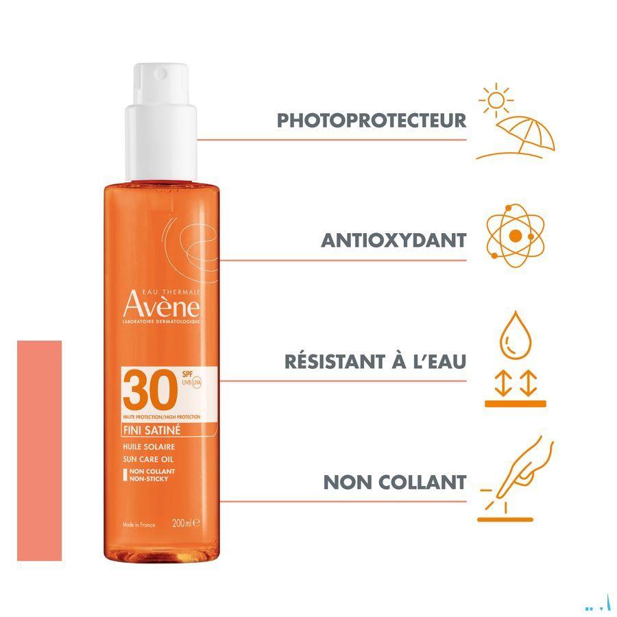 Avene Oplossing Zonneolie Ip30 200 ml  -  Avene