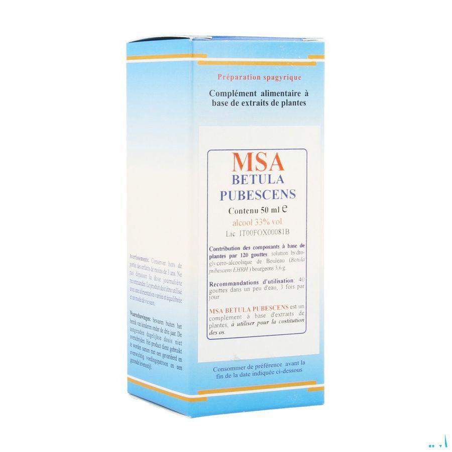 Betula Pubescens Msa Maceraat Druppels 50 ml  -  Herboplanet