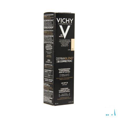 Vichy Fdt Dermablend Correction 3d 15 30 ml  -  Vichy