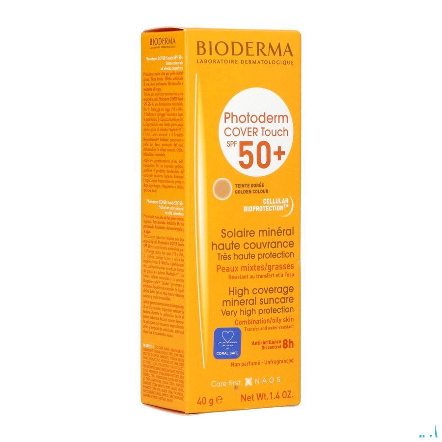 Bioderma Photoderm Cover Touch Doree Ip50+ Tb 40G  -  Naos