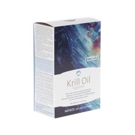 Krill Oil Superior GelCapsule 60x500 mg  -  Ojibwa-De Roeck