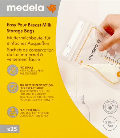 Medela Sach.Conserv. Lait Mat.Versement Facile 25