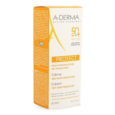 Aderma Protect Creme zonder parfum Tube 40 ml  -  Aderma
