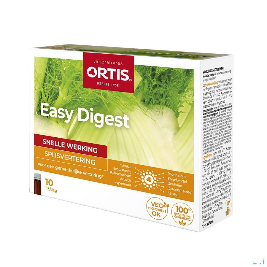 Ortis Easy Digest Shots 10 x 15 ml