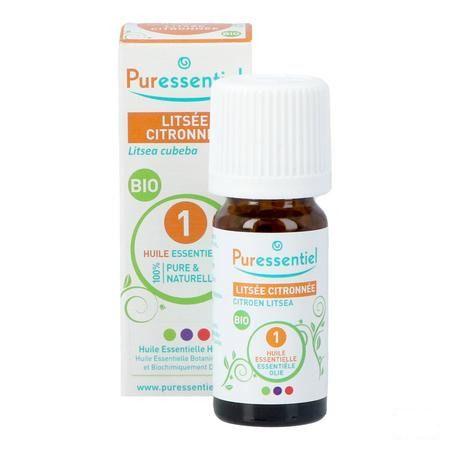 Puressentiel Eo Citroen Litsea Bio Essentiele Olie 10 ml  -  Puressentiel