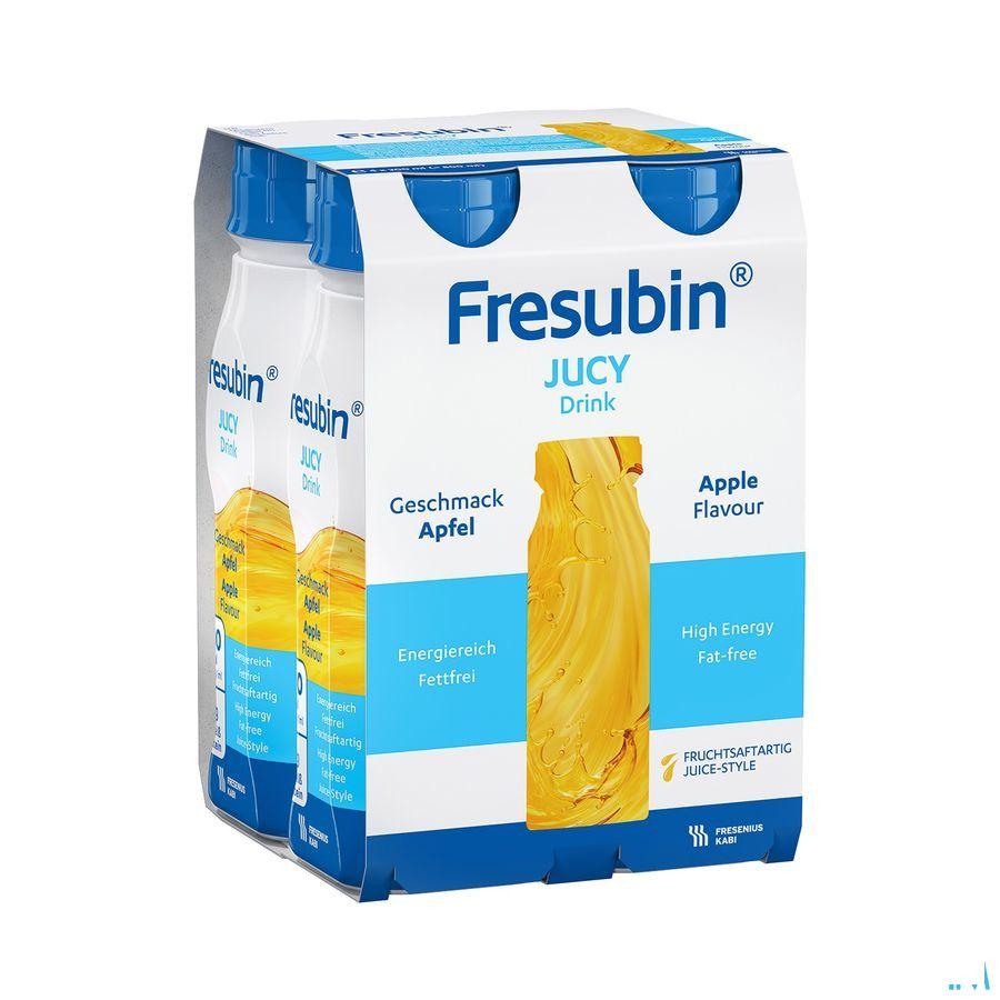 Fresubin Jucy Drink Pomme Easy Bottle 4x200 ml  -  Fresenius